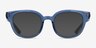 Ray-Ban RB4324V Clear Blue AcetateEyeglass Frames from EyeBuyDirect, with Tinted Lenses