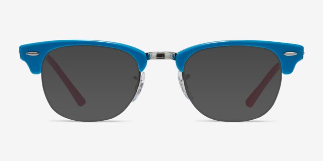 Ray-Ban RB4354V Light Blue AcetateEyeglass Frames from EyeBuyDirect, with Tinted Lenses