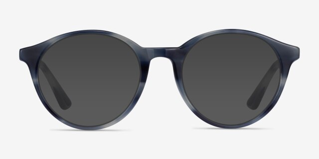 Ray-Ban RB5361 Gray Floral AcetateEyeglass Frames from EyeBuyDirect, with Tinted Lenses