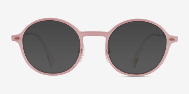 Ray-Ban RB7087 Lightray Pink MetalEyeglass Frames from EyeBuyDirect, with Tinted Lenses
