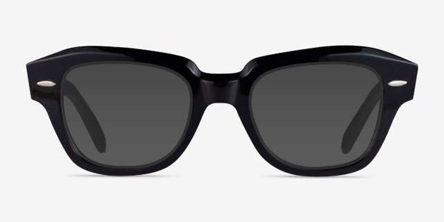 Ray-Ban RB5486 Black AcetateEyeglass Frames from EyeBuyDirect, with Tinted Lenses