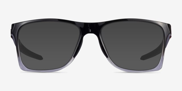 Oakley Activate Black Clear PlastiqueMontures de lunettes de vue d'EyeBuyDirect, Avec des Verres Teintés