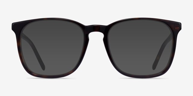 Ray-Ban RB5387 Dark Tortoise AcetateEyeglass Frames from EyeBuyDirect, with Tinted Lenses