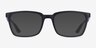 Ray-Ban RB8906 Matte Black PlasticEyeglass Frames from EyeBuyDirect, with Tinted Lenses