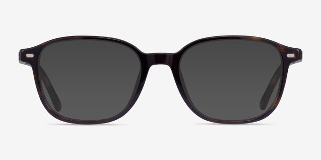 Ray-Ban RB5393 Leonard Tortoise AcetateEyeglass Frames from EyeBuyDirect, with Tinted Lenses