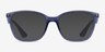 Ray-Ban RB7066 Transparent Violet PlasticEyeglass Frames from EyeBuyDirect, with Tinted Lenses