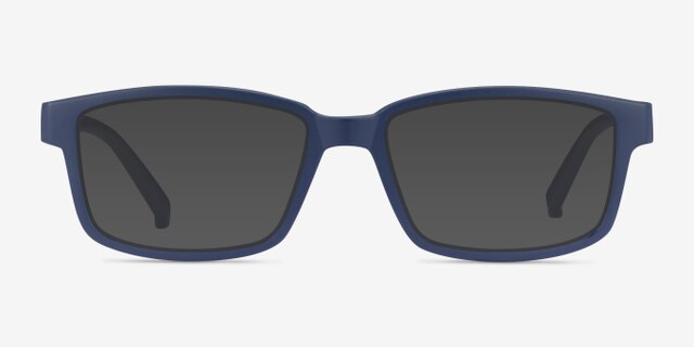 ARNETTE Bixiga Matte Blue PlasticEyeglass Frames from EyeBuyDirect, with Tinted Lenses