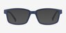 ARNETTE Bixiga Matte Blue PlasticEyeglass Frames from EyeBuyDirect, with Tinted Lenses