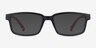 ARNETTE Bixiga Matte Black PlasticEyeglass Frames from EyeBuyDirect, with Tinted Lenses