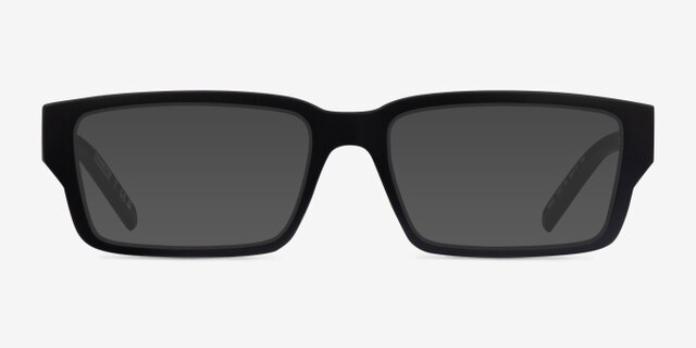 ARNETTE Bazz Matte Black PlasticEyeglass Frames from EyeBuyDirect, with Tinted Lenses