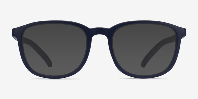 ARNETTE Karibou Blue PlasticEyeglass Frames from EyeBuyDirect, with Tinted Lenses