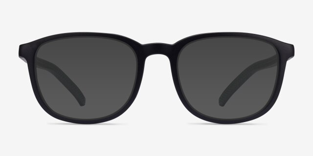 ARNETTE Karibou Polished Black PlasticEyeglass Frames from EyeBuyDirect, with Tinted Lenses