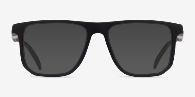 ARNETTE Spike Matte Black PlasticEyeglass Frames from EyeBuyDirect, with Tinted Lenses