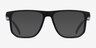 ARNETTE Spike Matte Black PlasticEyeglass Frames from EyeBuyDirect, with Tinted Lenses