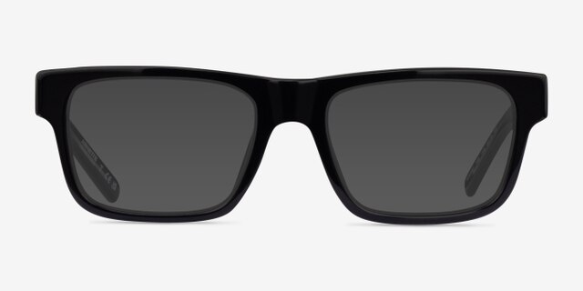 ARNETTE Kokoro Shiny Black AcetateEyeglass Frames from EyeBuyDirect, with Tinted Lenses