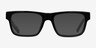 ARNETTE Kokoro Shiny Black AcetateEyeglass Frames from EyeBuyDirect, with Tinted Lenses