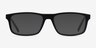 ARNETTE Dark Voyager Matte Black PlasticEyeglass Frames from EyeBuyDirect, with Tinted Lenses