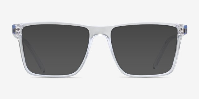 ARNETTE Brawler Crystal PlasticEyeglass Frames from EyeBuyDirect, with Tinted Lenses