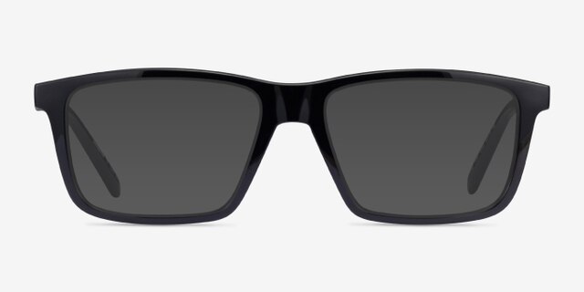 ARNETTE Eyeke Black PlasticEyeglass Frames from EyeBuyDirect, with Tinted Lenses