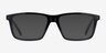 ARNETTE Eyeke Black PlasticEyeglass Frames from EyeBuyDirect, with Tinted Lenses