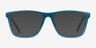 ARNETTE Big Bad Transparent Teal PlasticEyeglass Frames from EyeBuyDirect, with Tinted Lenses