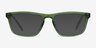 ARNETTE Roboto Transparent Military Green PlasticEyeglass Frames from EyeBuyDirect, with Tinted Lenses