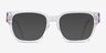 ARNETTE AN7205 Type Z Crystal AcetateEyeglass Frames from EyeBuyDirect, with Tinted Lenses