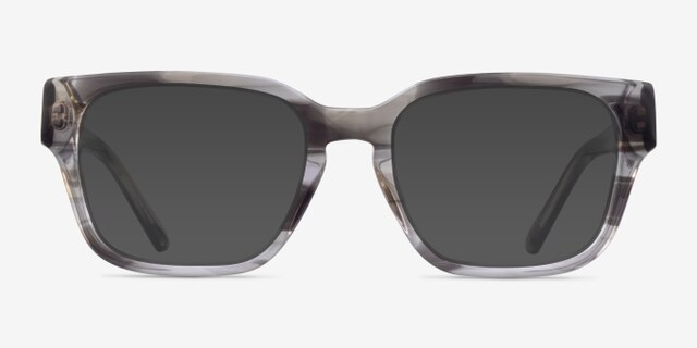 ARNETTE AN7205 Type Z Tie Dye Gray AcetateEyeglass Frames from EyeBuyDirect, with Tinted Lenses