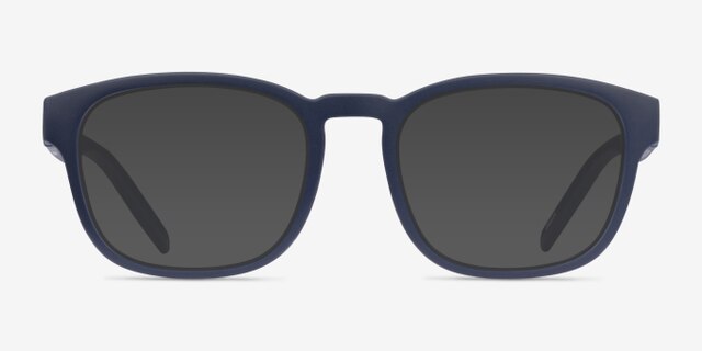 ARNETTE Chuutt Matte Navy Blue PlasticEyeglass Frames from EyeBuyDirect, with Tinted Lenses