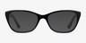Vogue Eyewear VO2961 Black AcetateEyeglass Frames from EyeBuyDirect, with Tinted Lenses