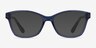 Vogue Eyewear VO2998 Transparent Blue PlasticEyeglass Frames from EyeBuyDirect, with Tinted Lenses