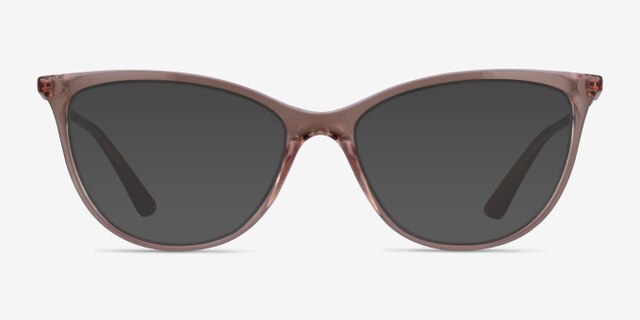 Vogue Eyewear VO5239 Brown PlasticEyeglass Frames from EyeBuyDirect, with Tinted Lenses