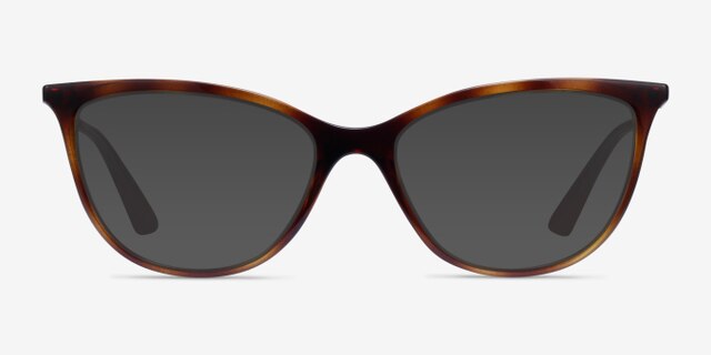 Vogue Eyewear VO5239 Dark Havana PlasticEyeglass Frames from EyeBuyDirect, with Tinted Lenses