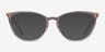 Vogue Eyewear VO5276 Gradient Brown PlasticEyeglass Frames from EyeBuyDirect, with Tinted Lenses
