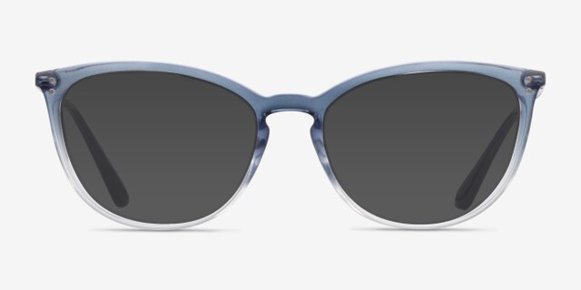 Vogue Eyewear VO5276 Gradient Blue PlasticEyeglass Frames from EyeBuyDirect, with Tinted Lenses
