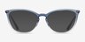 Vogue Eyewear VO5276 Gradient Blue PlasticEyeglass Frames from EyeBuyDirect, with Tinted Lenses