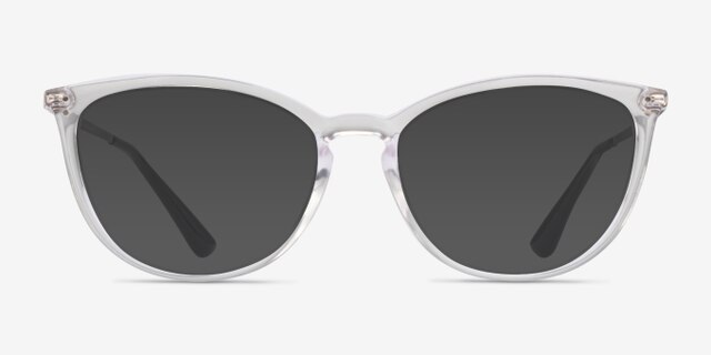 Vogue Eyewear VO5276 Transparent PlasticEyeglass Frames from EyeBuyDirect, with Tinted Lenses