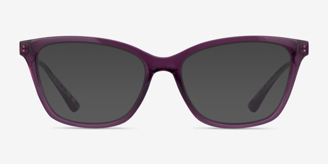 Vogue Eyewear VO5285 Transparent Purple PlasticEyeglass Frames from EyeBuyDirect, with Tinted Lenses