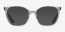Vogue Eyewear VO5356 Transparent PlasticEyeglass Frames from EyeBuyDirect, with Tinted Lenses