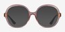 Vogue Eyewear VO5412 Transparent Pink PlasticEyeglass Frames from EyeBuyDirect, with Tinted Lenses