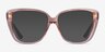 Vogue Eyewear VO5413 Transparent Pink PlasticEyeglass Frames from EyeBuyDirect, with Tinted Lenses