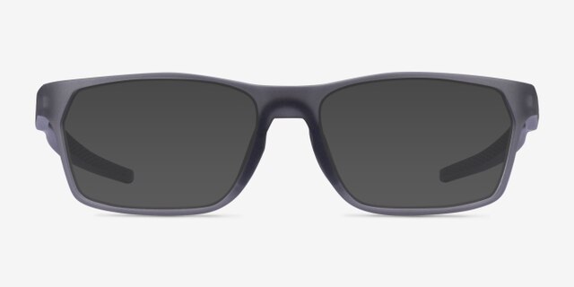 Oakley Hex Jector Satin Gray Smoke PlasticEyeglass Frames from EyeBuyDirect, with Tinted Lenses