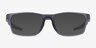 Oakley Hex Jector Satin Gray Smoke PlasticEyeglass Frames from EyeBuyDirect, with Tinted Lenses