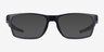 Oakley Hex Jector Satin Black PlasticEyeglass Frames from EyeBuyDirect, with Tinted Lenses