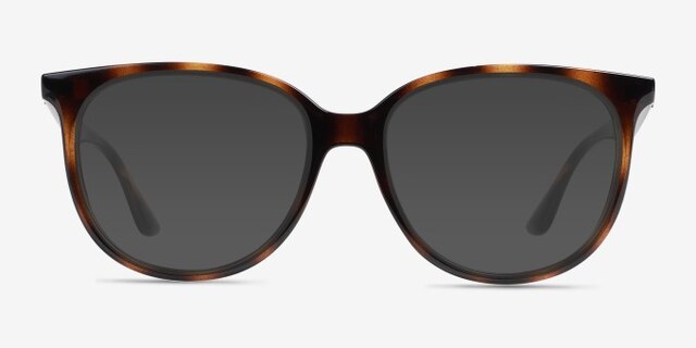 Ray-Ban RB4378V Tortoise PlasticEyeglass Frames from EyeBuyDirect, with Tinted Lenses