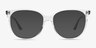 Ray-Ban RB4378V Transparent PlastiqueMontures de lunettes de vue d'EyeBuyDirect, Avec des Verres Teintés