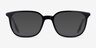 Ray-Ban RB5406 Black On Transparent AcetateEyeglass Frames from EyeBuyDirect, with Tinted Lenses