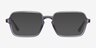 Ray-Ban RB7198 Transparent Gray PlasticEyeglass Frames from EyeBuyDirect, with Tinted Lenses
