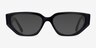 Vogue Eyewear VO5439 Black AcetateEyeglass Frames from EyeBuyDirect, with Tinted Lenses