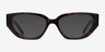 Vogue Eyewear VO5439 Dark Tortoise AcetateEyeglass Frames from EyeBuyDirect, with Tinted Lenses